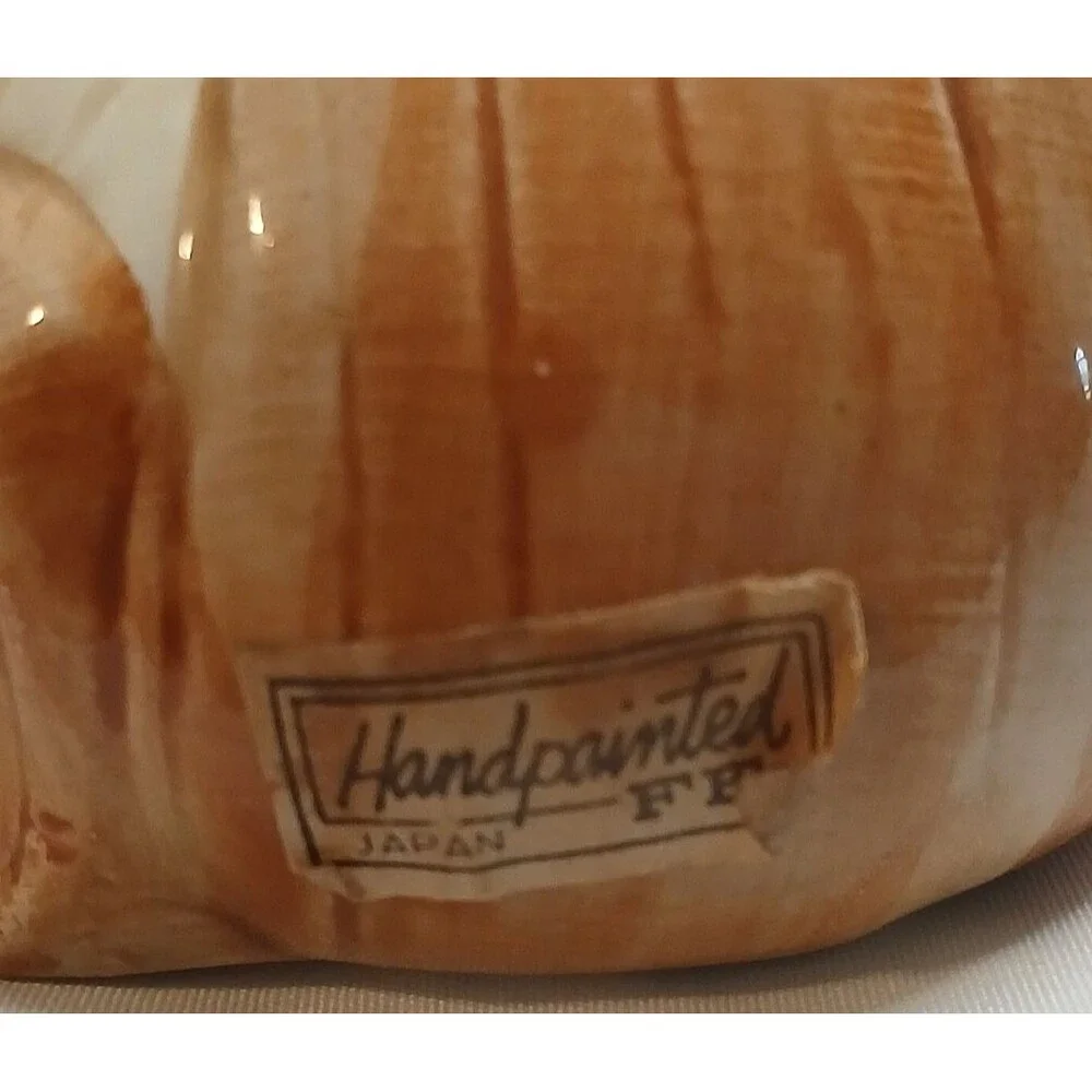 Vintage 1978 Fitz & Floyd Mouse & Onion Hand-painted Shaker
